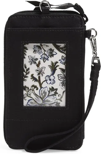 Vista 3 de Vera Bradley Cotton Smartphone Wristlet with RFID Protection