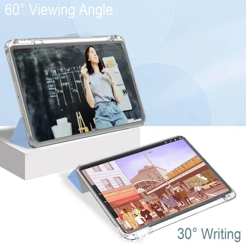 Vista 6 de Feams Funda para iPad (A16) de 11 generación de 11 pulgadas 2025, iPad de 10.9 pulgadas 2022, funda delgada para iPad A16, con soporte para lápiz
