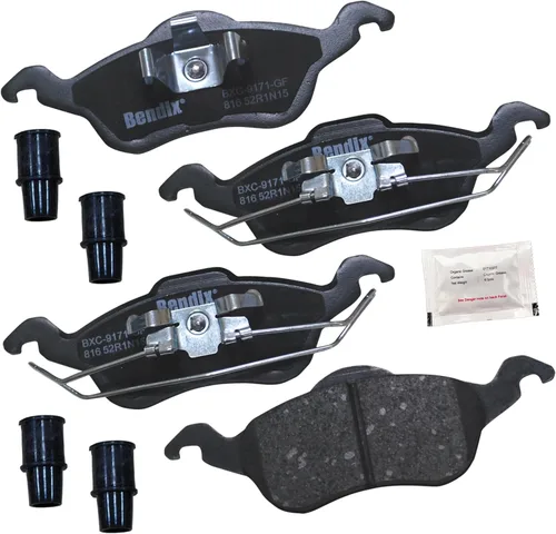 Vista 187 de Bendix Pastillas de freno delanteras de cerámica Priority1 CFC465AK2 para Acura EL 2005-1997, Honda Civic 2011-1996, Insight 2014-2010