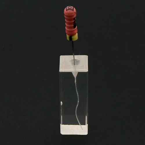 Vista 6 de Modelo de raíz endodóntica dental, bloque de canal, práctica de pulpa, cavidad de pulpa, resina transparente, endo, entrenamiento de dientes, RCT