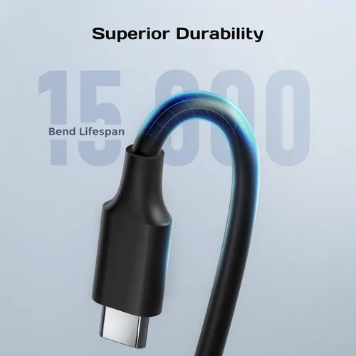 Vista 5 de MEPATEM Cargador rápido de 65 W para cubierta de vapor con enchufe plegable y cable de alimentación de 6 pies, adaptador de CA USB C PD 3.0