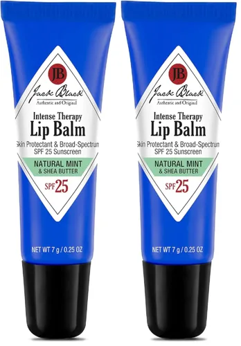 Vista 16 de Jack Black Intense Therapy Lip Balm, 0.25-Oz. – SPF 25 Sun Protection, Lip Moisturizer, Hydrating Lip Balm with SPF, Lip Sunscreen
