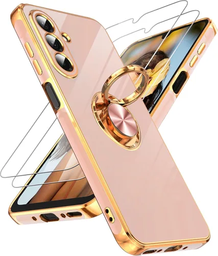 Vista 115 de LeYi Funda para iPhone XR: con Protector de Pantalla de Vidrio Templado [Paquete de 2] Soporte de Anillo Giratorio de 360°, Soporte Magnético