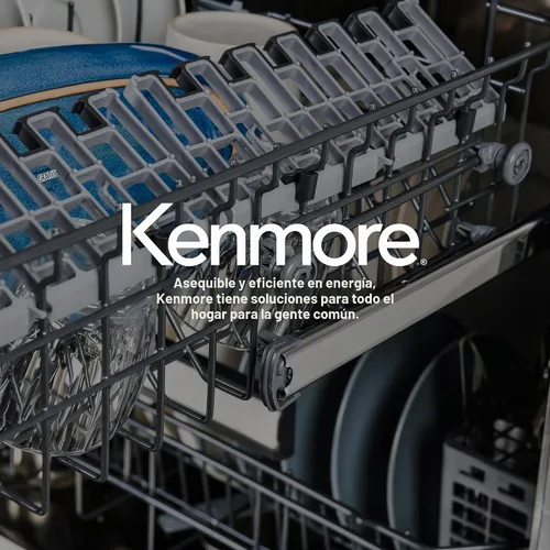 Vista 9 de Kenmore Lavavajillas empotradas de 24" - Negro