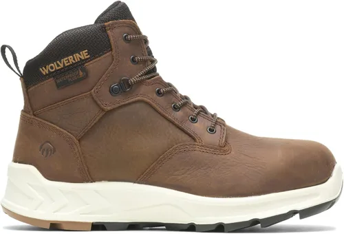Wolverine Shiftplus Work Lx - Botas industriales con punta suave para hombre, 6 pulgadas Marrón