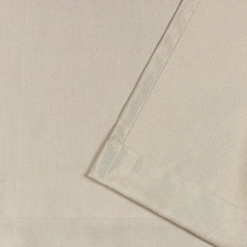 Vista 34 de Exclusivas cortinas para el hogar, para interiores y exteriores, con textura de dos tonos y ojales en la parte superior