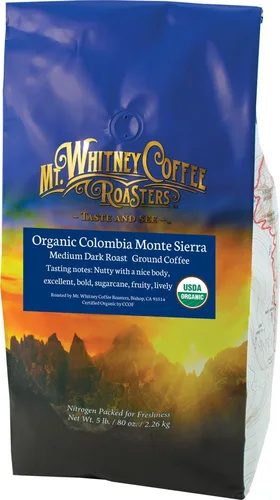 Vista 18 de Mt. Whitney Coffee Roasters Base Camp Blend Café tostado medio oscuro, bajo en ácido, molido, 5 libras (paquete de 1)