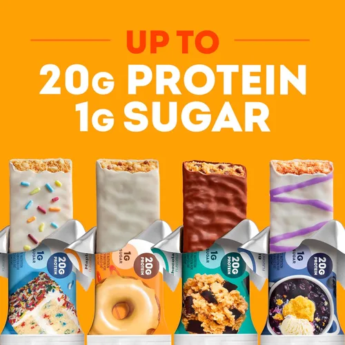 Vista 7 de ONE Barras de proteínas, Smores, sin gluten, con 0.71 onzas de proteína y 0.04 onzas de azúcar, grapas de despensa, 2.12 onzas (12 unidades)