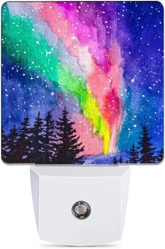 Vista 10 de Lámpara de Noche Lobo Luna Negra, Luz Nocturna Inteligente con Sensor de Atardecer a Amanecer para Dormitorio, Baño, Cocina, Pasillo, Escaleras