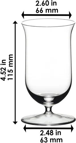 Vista 2 de Riedel Sommeliers Series - Vaso de whisky de malta individual, tamaño único, transparente