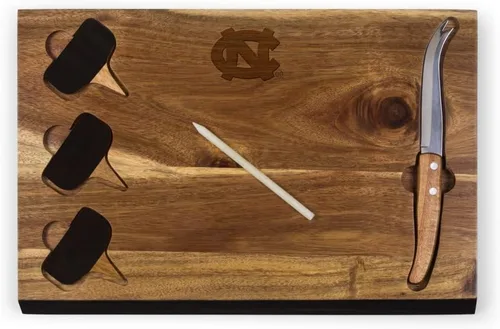 Vista 69 de PICNIC TIME NCAA NCAA - Juego de tablas de cortar y herramientas de queso de acacia Delio unisex para adultos