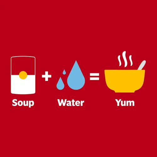 Vista 25 de Campbell's Sopa condensada para niños, sopa de fideos dobles, lata de 10.5 onzas (paquete de 4) (caja de 6)
