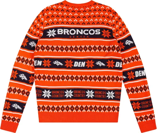 Vista 33 de FOCO Suéter feo con logotipo grande del equipo NFL