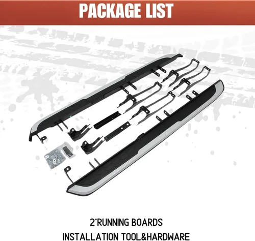 Vista 6 de Estribos laterales para Honda CRV CR-V 2017-2022 Estribo Nerf Bar