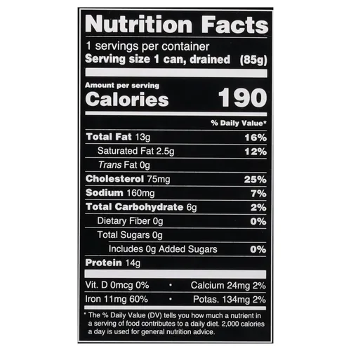 Vista 2 de Crown Prince Ostras ahumadas en aceite de oliva, latas de 3.75 onzas (paquete de 6)