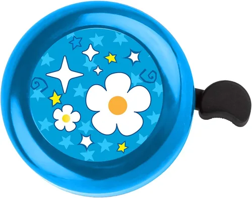 Campana de bicicleta de flores para niños, niñas y niños, tamaño ajustable, accesorios de bicicleta para adultos, mujeres, hombres, bocinas de