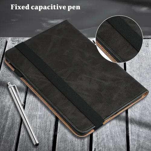 Vista 5 de ALILANG Funda para Samsung Galaxy Tab S9 FE de 10.9 pulgadas, Samsung Tab S9 de 11 pulgadas 2023 con soporte para bolígrafo y múltiples ángulos