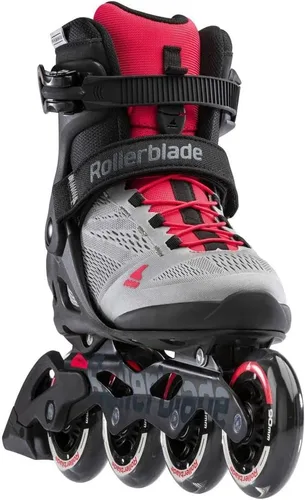 Vista 4 de Rollerblade Macroblade 90 Patín en línea para mujer, color rosa paraíso neutro