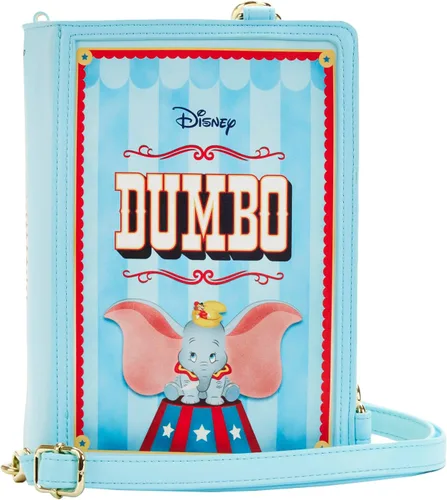 Vista 2 de Loungefly BOLSO CROSSBODY CONVERTIBLE DE LA SERIE DE LIBROS DE DISNEY DUMBO