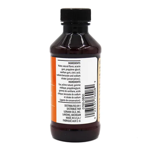 Vista 4 de LorAnn - Emulsión de naranja para panadería, botella de 4 onzas