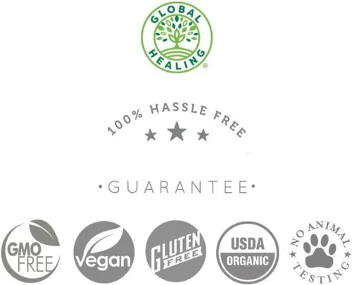 Vista 7 de Vegansafe B-12, Vegetarianas Vitamina B12 de Global Healing de GHCHealth, paquete de de 2, 1