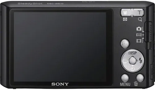 Vista 2 de Sony Cyber-shot DSC-W610 Cámara digital de 14,1 MP con zoom óptico 4x y LCD de 2,7 pulgadas (negro) (modelo 2012)