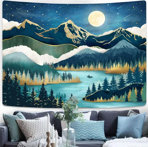 Vista 35 de Accnicc - Tapices Boho de Sol y Luna10127AXS