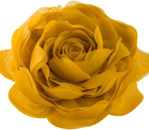 Vista 3 de JWH Fundas de almohada estéticas decorativas con diseño de flores, fundas de almohada redondas hechas a mano para dormitorio, cama, sofá, sala