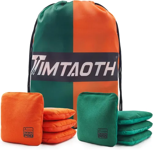 Vista 12 de Juego de 8 bolsas de cornhole profesionales de doble cara para cornhole, bolsas de frijol de maíz reguladoras resbaladizas y adhesivas