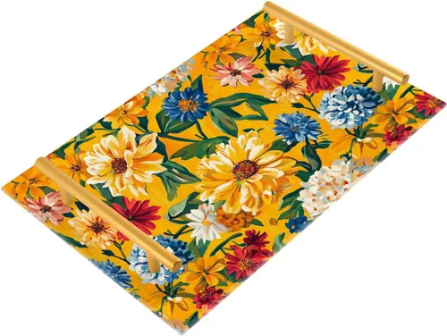 Vista 15 de Rose Reverie Peach Bathroom Vanity Tray Toilet Tank Tray Bathroom Counter Storage for Counter