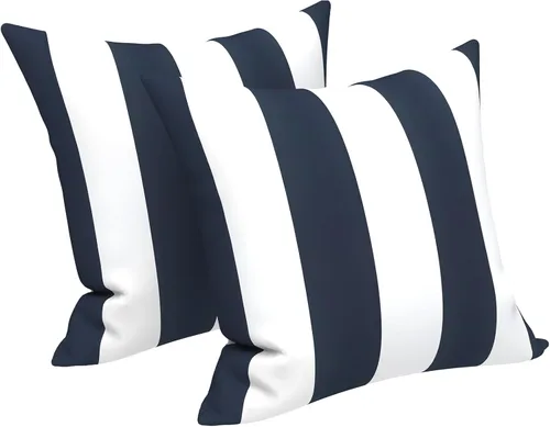 Vista 91 de LVTXIII - Juego de fundas para cojines de sofá o sillón de exteriores, para lumbar, no se decoloran, 2 unidades de 12" x 20", con relleno, estampado