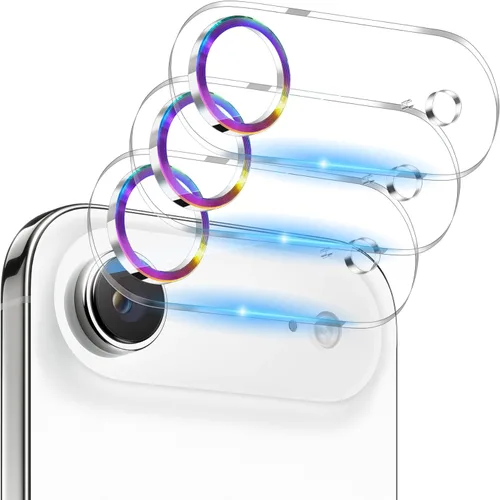 Vista 19 de Dengduoduo Paquete de 3 protectores de lente de cámara de vidrio templado para iPhone 15 de 6.1 pulgadas y para iPhone 15 Plus de 6.7 pulgadas