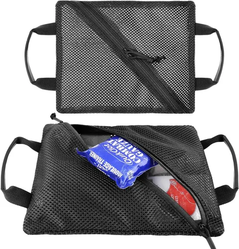 Vista 2 de PETAC GEAR Conjunto de bolsa de malla de almacenamiento táctico,Insertar bolsillos modulares de administración de utilidad,Organizador de viaje EDC