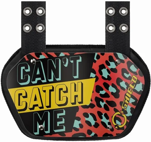 Vista 7 de O Shield Football Back Plate, Backplate Football, Expression Series, Drip, Big Dawg, That Boy Bad, That Man, You Slow, Can't Catch Me