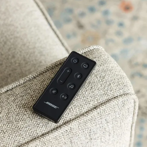 Vista 4 de Bose Barra de sonido inteligente Dolby Atmos, barra de sonido todo en uno para TV, modo de diálogo AI, control de voz y Amazon Alexa integrado
