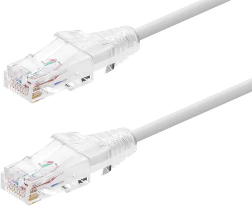 Vista 16 de Monoprice Cable de conexión Ethernet Cat6 de 6 pulgadas, nivel de componente, negro, UTP 28AWG 550 MHz, cable de cobre desnudo puro, sin enganches