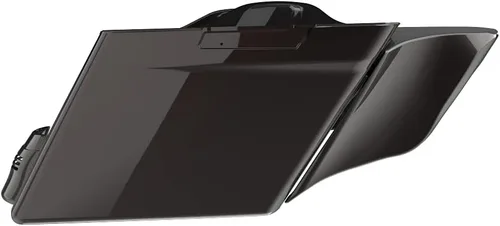 Vista 102 de Cubiertas laterales de alforjas estiradas para motocicleta, extensión extendida para Harley Touring 2014+ - Whisky ámbar Amber Whiskey