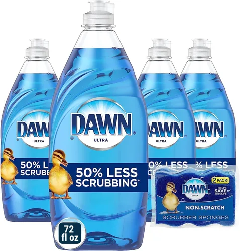 Vista 7 de Dawn Ultra Pure Essentials - Detergente líquido para platos, esencia de limón, 16.2 onzas líquidas