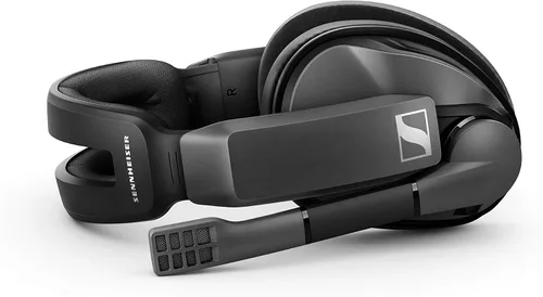 Vista 15 de Sennheiser GSP 370 - Auriculares inalámbricos para juegos sobre la oreja, Bluetooth de baja latencia, micrófono con cancelación de ruido, giro