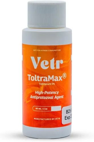 Vista 31 de Toltrazuril 2.5% para caballos, perros, gatos, 4.1 fl oz/4 onzas, para animales de cadena no alimentaria, alfalfa