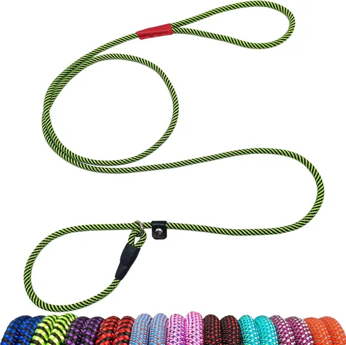 Vista 11 de MayPaw Correa para perro, correa antideslizante de nailon resistente de 1/4 a 5 pies, correa de nailon resistente para cachorros, correa