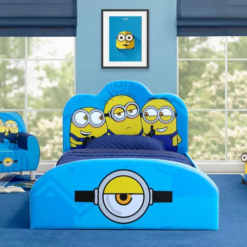 Vista 10 de Delta Children Cama individual tapizada Marvel Avengers, Azul