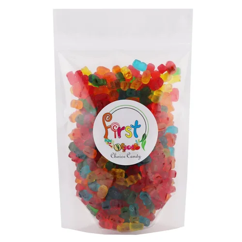 Vista 3 de FirstChoiceCandy Mini ositos de gomita, Mix Mini Cubs Gummi (1 libra (paquete de 1))