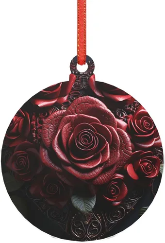 Vista 13 de Christmas Ornament 3" Large Acrylic Christmas Tree Pendant Grimace Pumpkin Lantern Hanging Ornament Accessories 2025 Xmas Decoration Pendant for