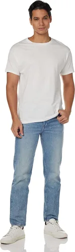 Vista 6 de Hanes ComfortSoft - Camiseta de manga corta para hombre (paquete de 4)
