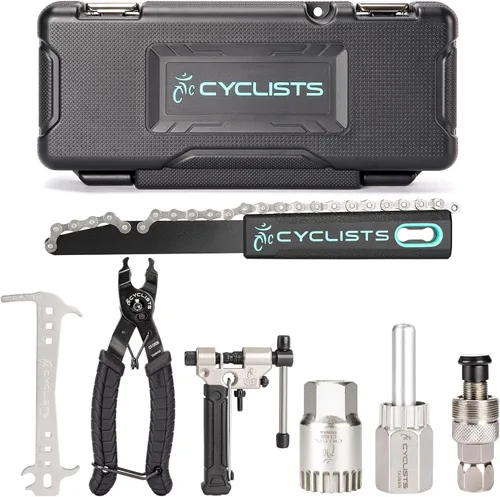Kit de herramientas de bicicleta de 7 piezas - Kit de reparación de mantenimiento de herramientas de bicicleta - Kit de herramientas de reparación