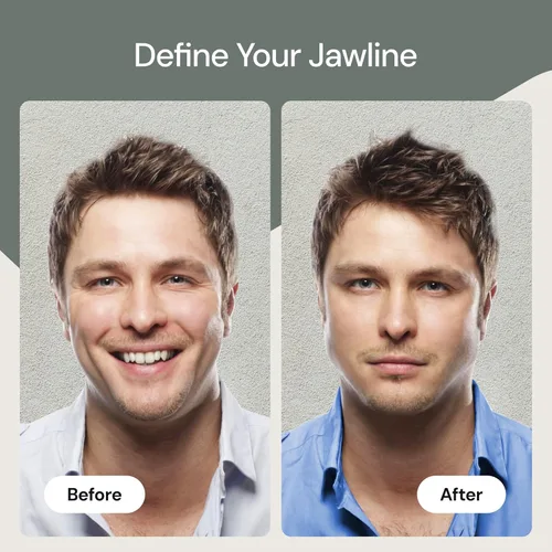 Vista 5 de Mayena - Ejercitador de mandíbula clásico, juego de 3 ejercitadores de mandíbula de silicona, potente entrenador de mandíbula y moldeador