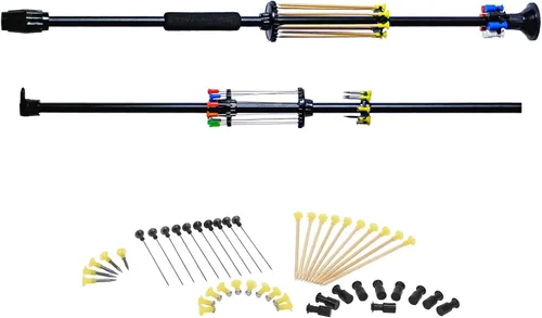 Vista 7 de Cerbatana de calibre 40. 18", 24" y 48" con múltiples opciones de pintura. Kits de dardos incluidos.