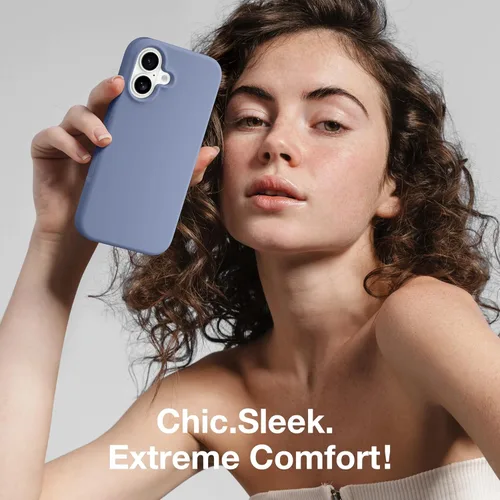 Vista 1762 de GONEZ Funda magnética para iPhone 14, compatible con Magsafe, con protector de pantalla + protector de cámara, forro de microfibra antiarañazos