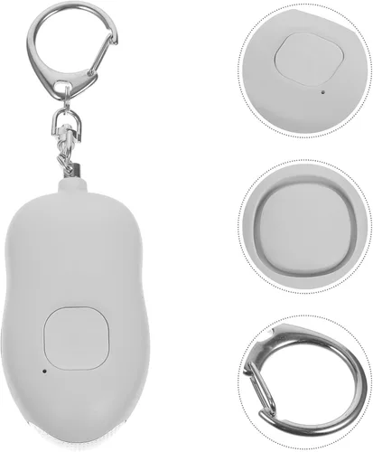 Vista 6 de Personal Safety Alarm for Women Emergency Siren with LED Mini Flashlight Compact Keychain Attack Alert Device for Outdoor Security